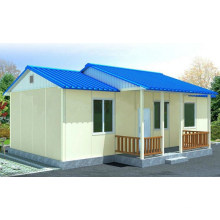 Well Designed Prefabricated Houses in Sandwich Panels